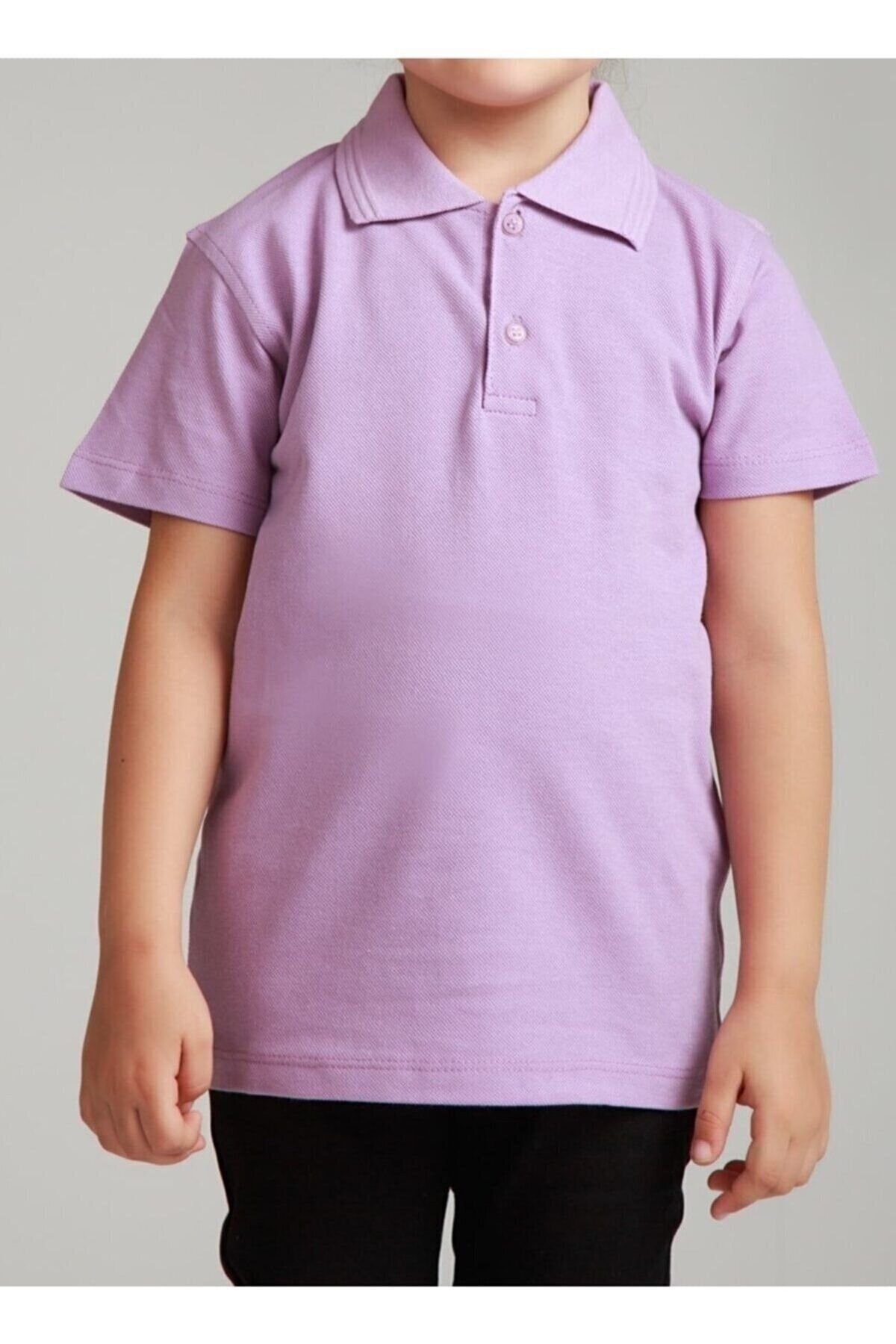 Nacar Çocuk Polo Yaka Kısa Kol Tshirt