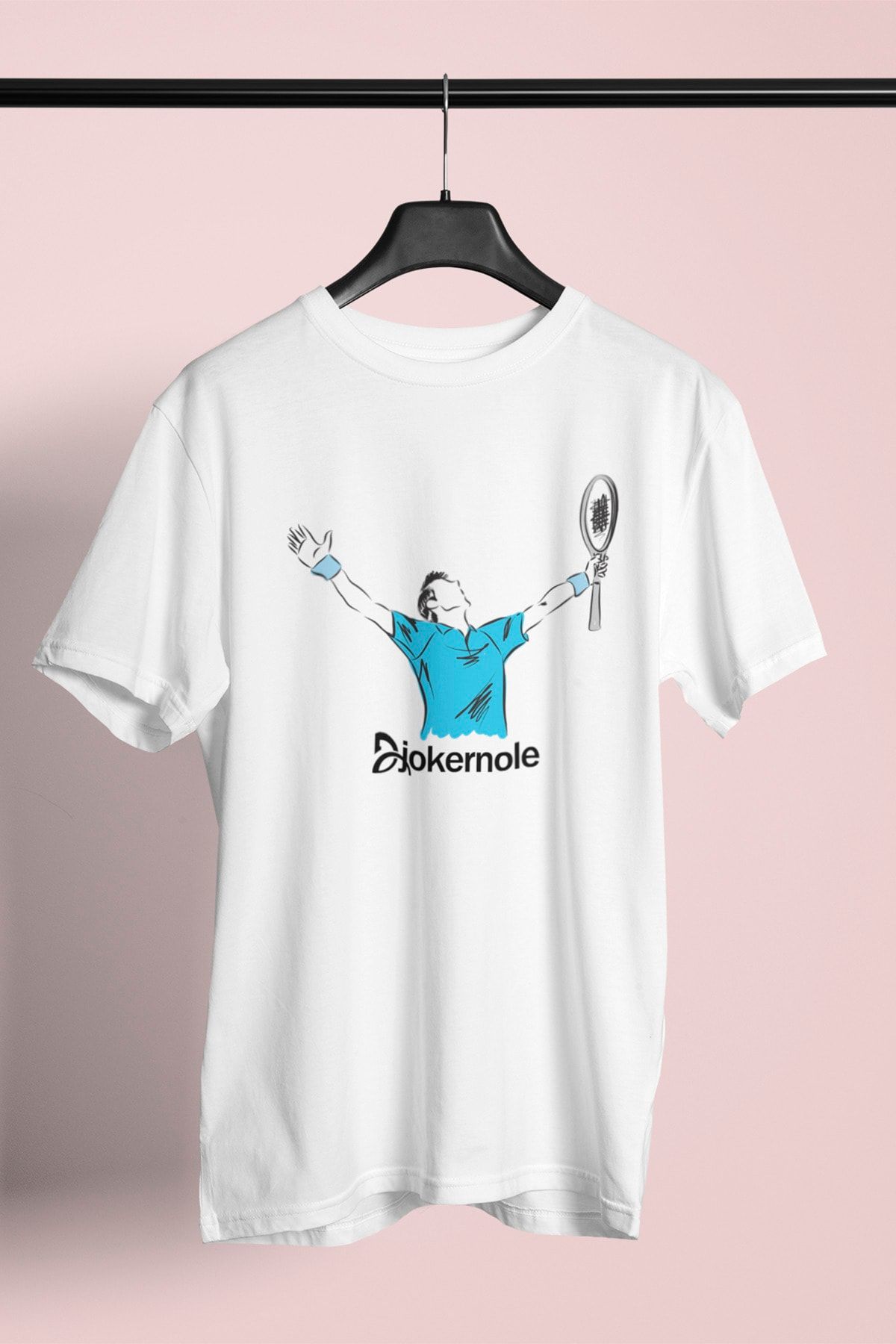 BaseLineShop Unisex Novak Djokovic Nole Tenis T-shirt
