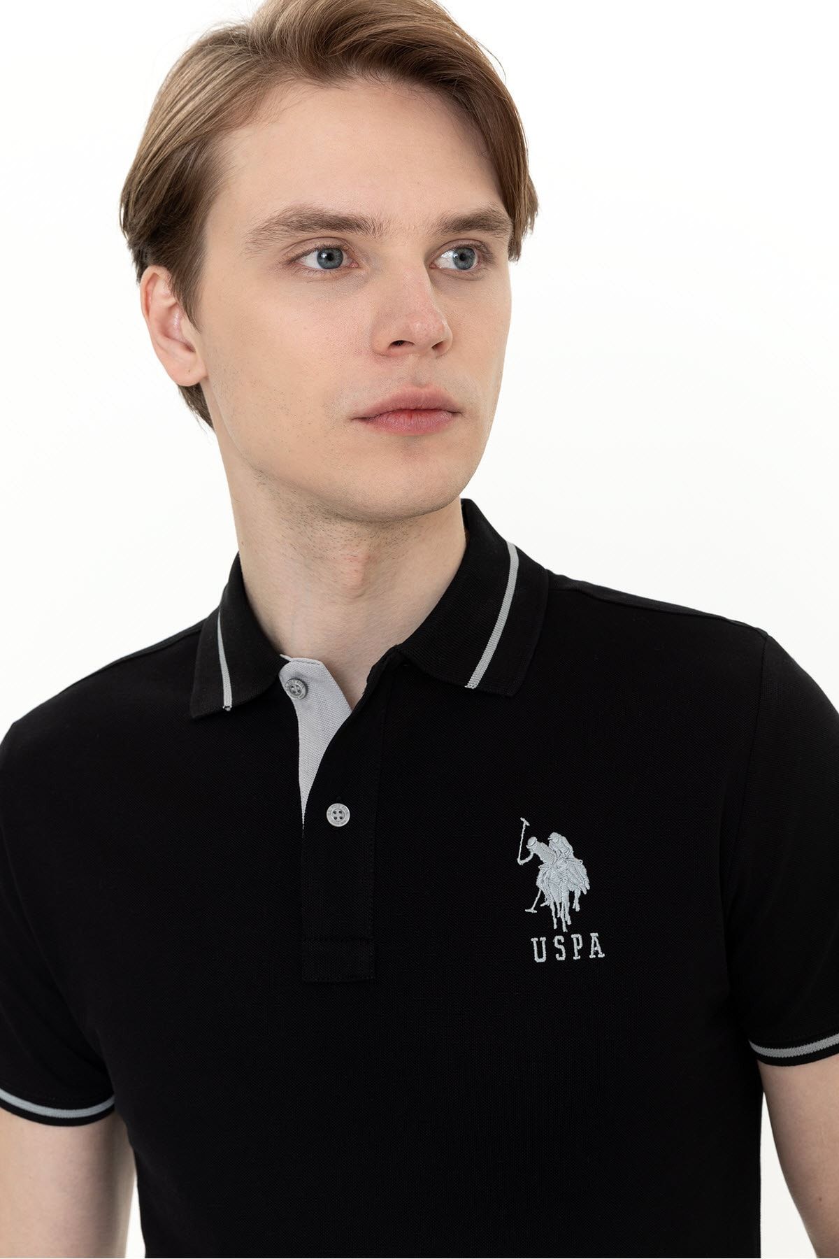 U.S. Polo Assn. Siyah Erkek T-Shirt