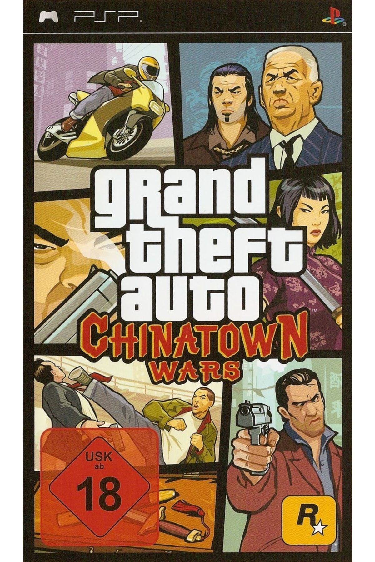 Rockstar Psp Oyun Gta Chınatown Wars Orjinal Kutulu Oyun