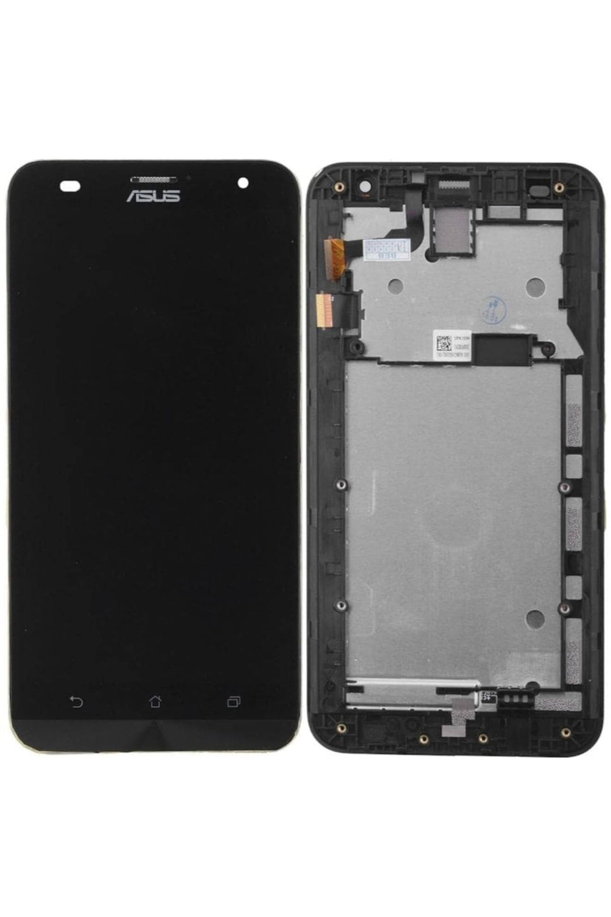 ASUS Kdr Zenfone 6 A600cg A601cg Lcd Ekran Dokunmatik Çıtalı Siyah