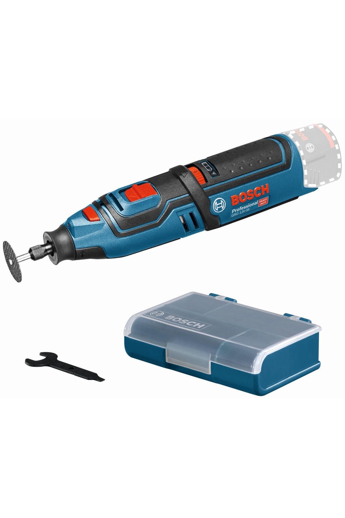 Bosch Gro 12v-35 Professional Akülü Çok Amaçlı El Aleti (AKÜ VE ŞARJ CİHAZI DAHİL DEĞİLDİR) - 06019c5000