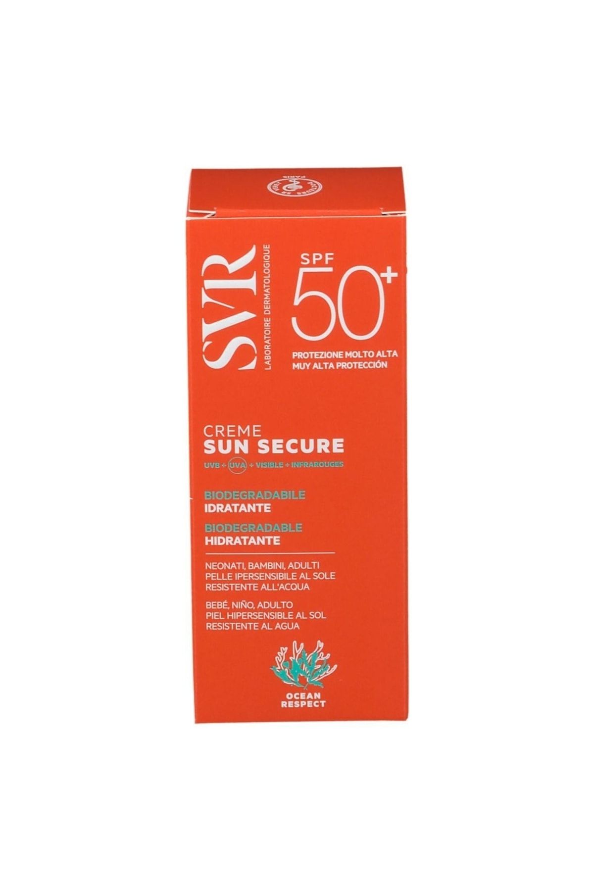SVR Sun Secure Hydrant Spf50+ Güneş Kremi 50ml