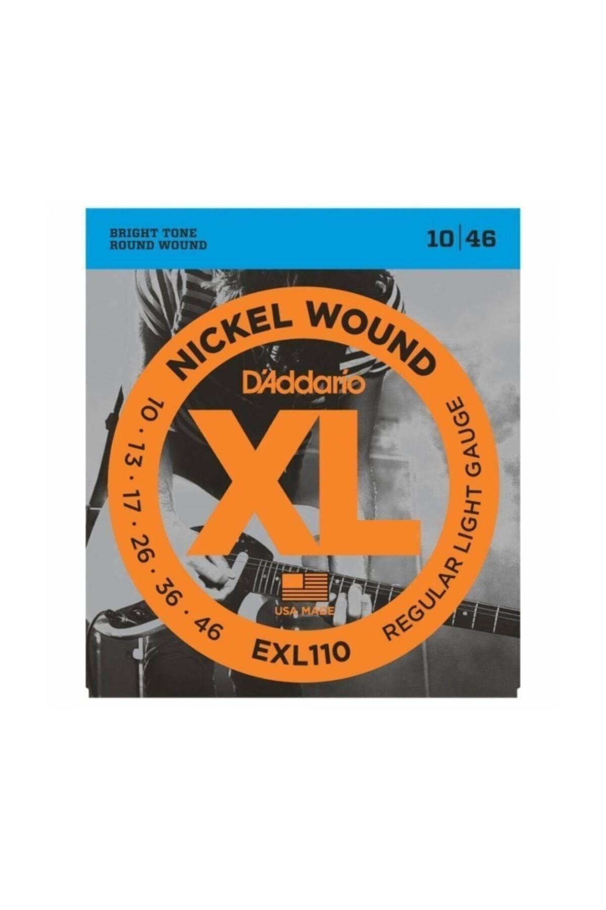 D'Addario Exl110 Elektro Gitar Teli (10-46)