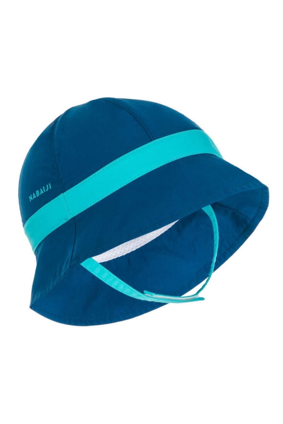Decathlon Bebek Şapkası Uv Korumalı Mavi Nabaıjı