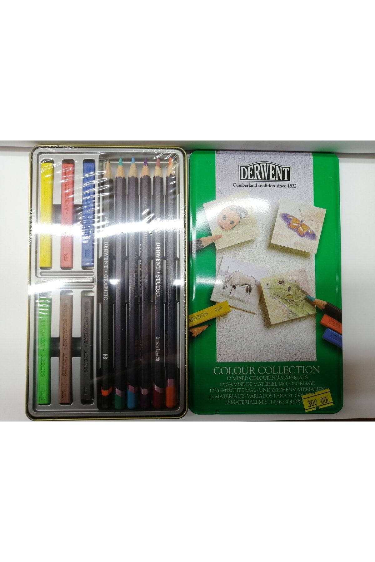 Derwent Colour Collection 12li Set