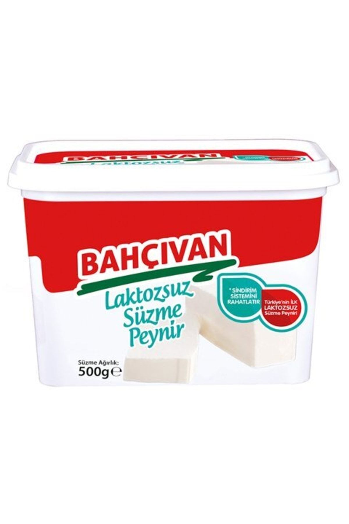 Bahçıvan Yarım Yağlı Laktozsuz Süzme Peynir 500 gr