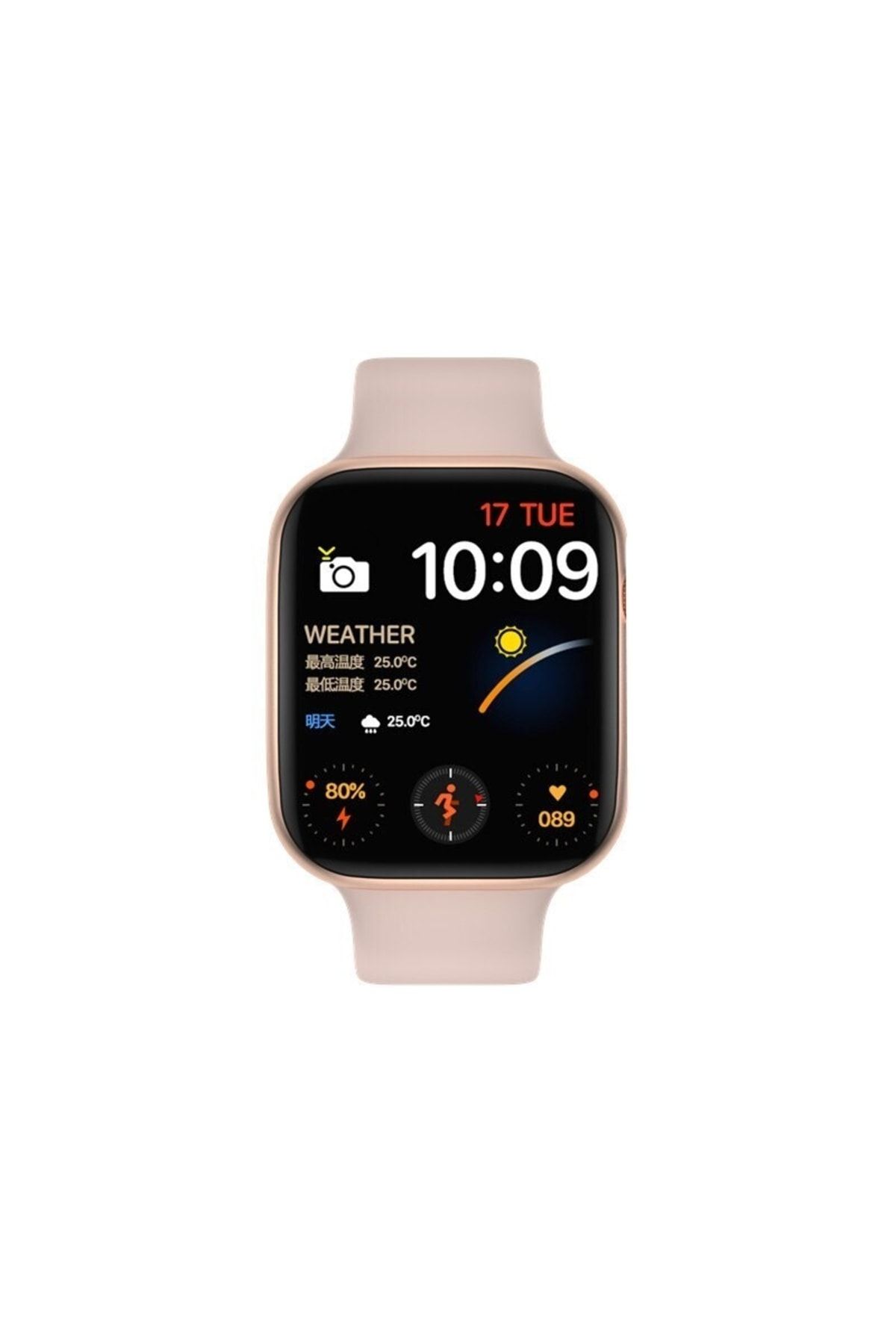 pazariz Akıllı Saat 99 Smartwatch Tam Ekran Dokunmatik Türkçe Menü Arama Cevaplama Kablosuz Şarj