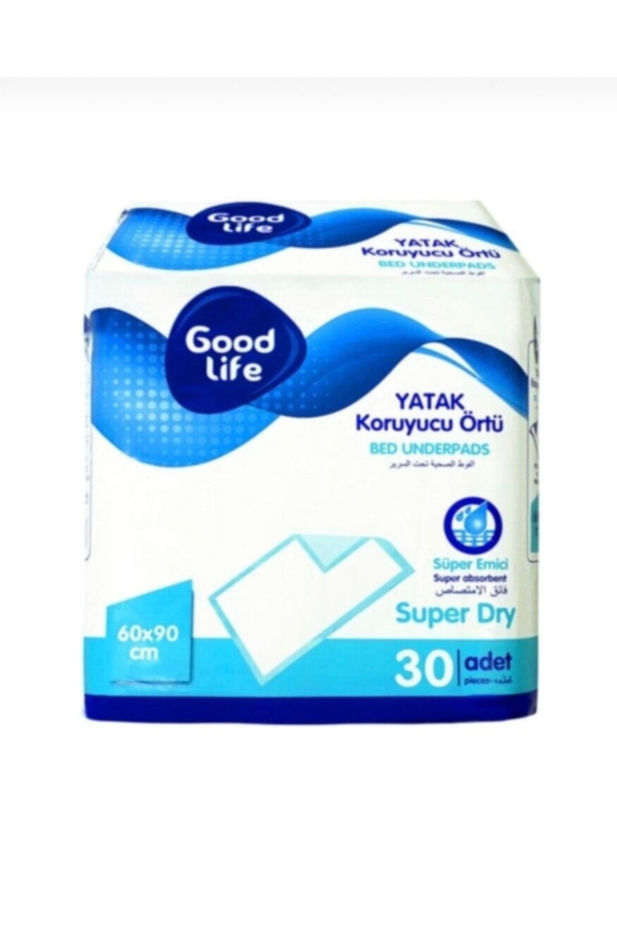 GoodLife 30’lu Kedi Köpek Çiş Pedi Ve Yatak Örtüsü 60x90