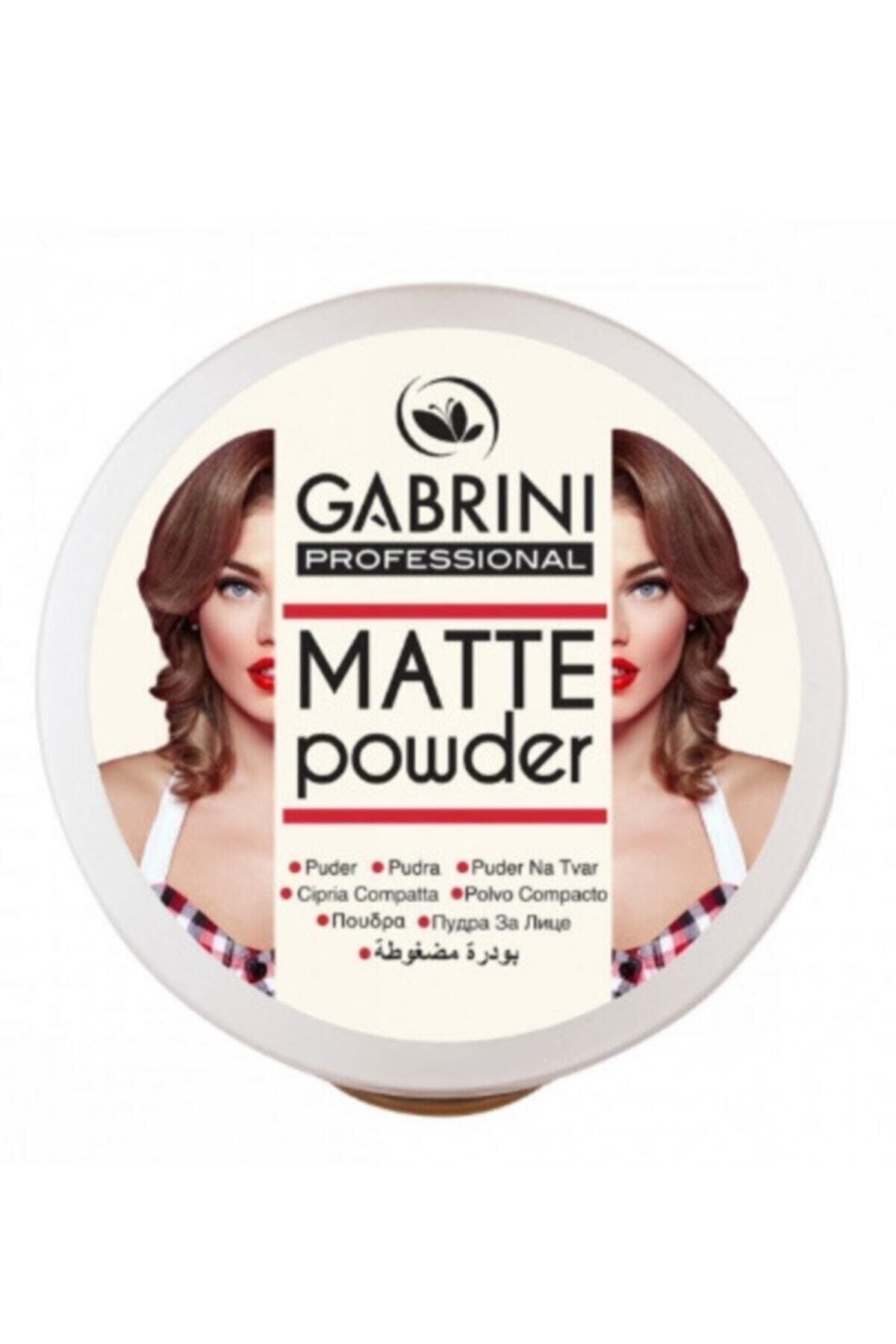 Gabrini Matte Powder -02- Numara Pudra