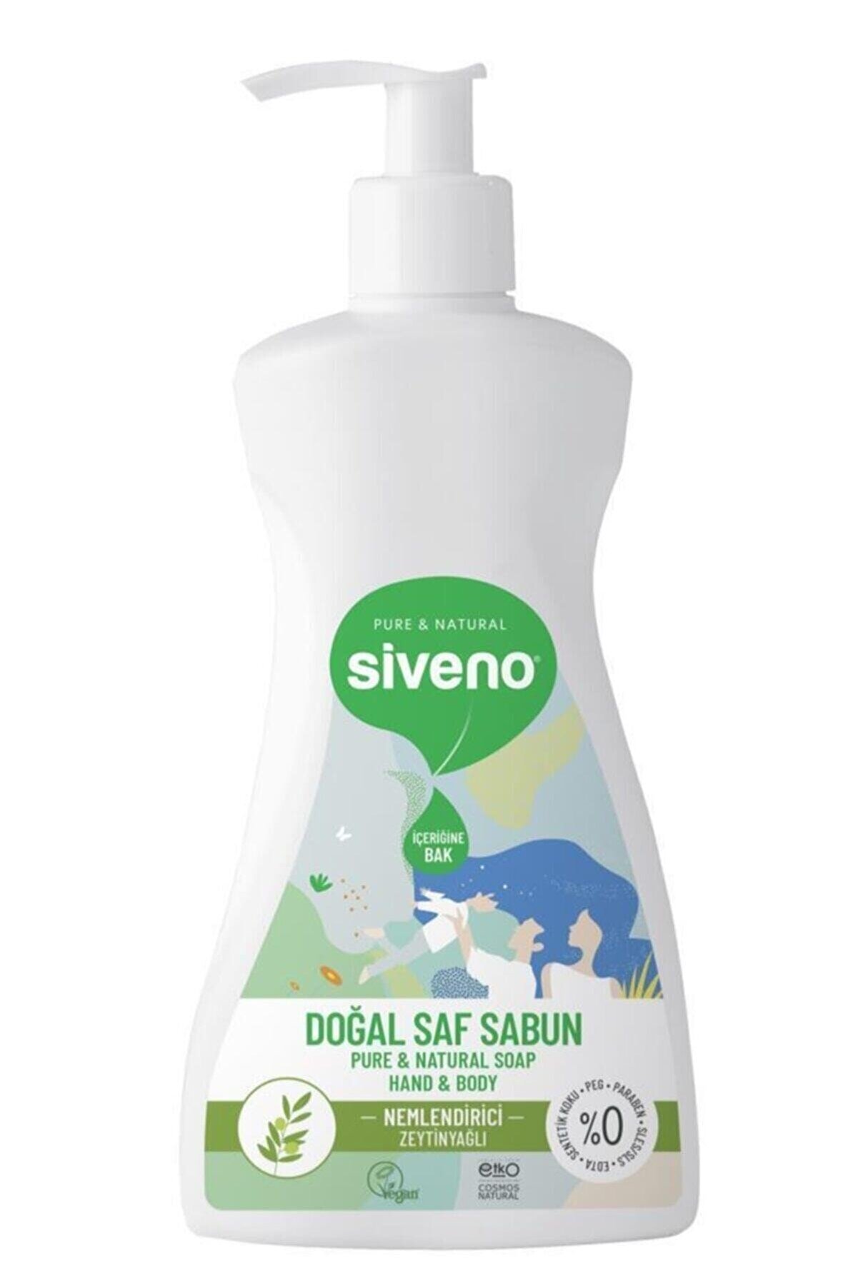 Siveno Pure Natural Zeytinyağlı Doğal Saf Sabun 300 Ml