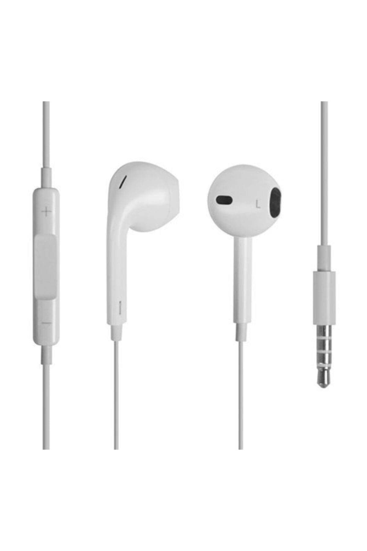 NoTech Ios 5-6 Mikrofonlu Kulaklık (3.5mm jack) Beyaz