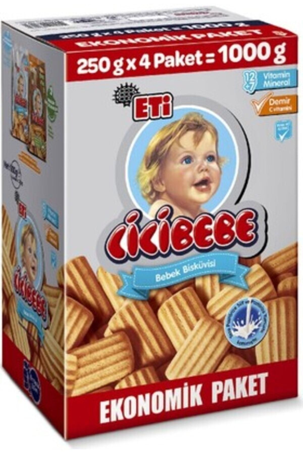 Eti Cicibebe Bebek Bisküvisi 1000 Gr