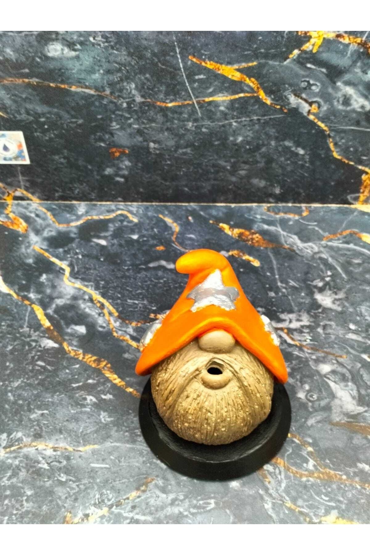 Damla Hediyelik Gnome Piramit Tütsülüğü+10 Adet Piramit Tütsü Hediye Set 2
