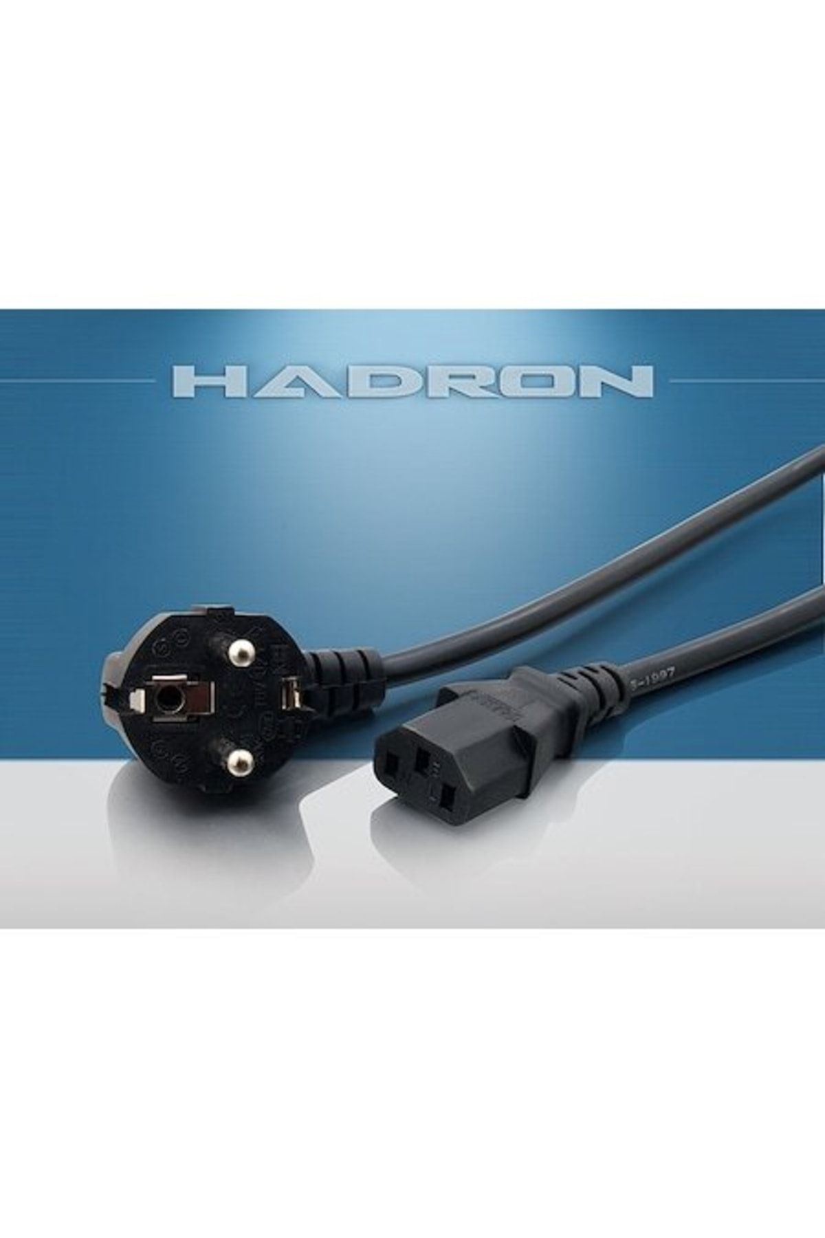 HADRON Hd4412 Power Güç Kablosu 0.75 Mm 1.5 M Hdx5502 Poşetli