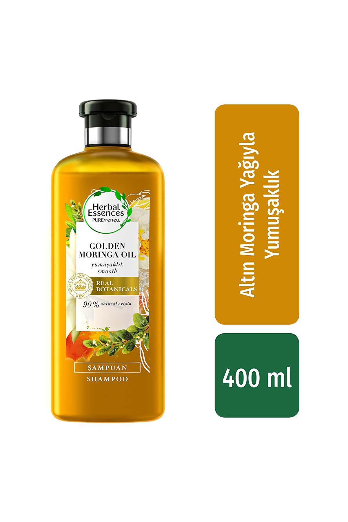 Herbal Essences Şampuan Yumuşaklık  Altın Moringa Yağı 400 ml
