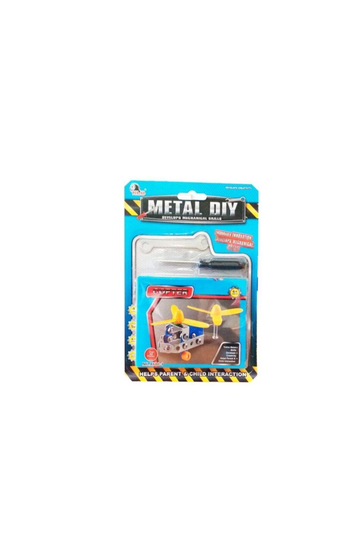Diytoy Cc Oyuncak Metal Mekani?k Model Copter Diy Toy