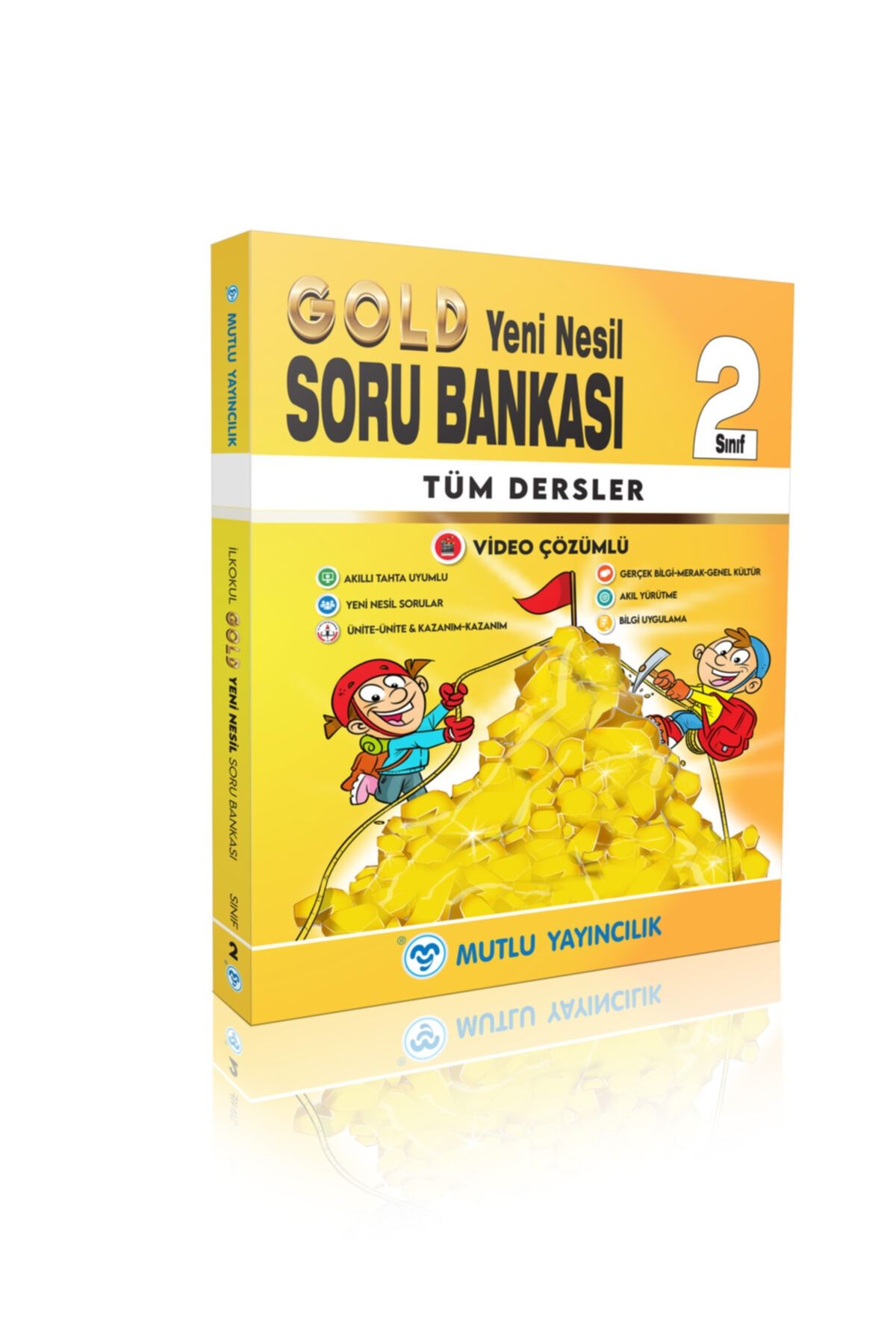 Mutlu Yayıncılık Mutlu Gold Yeni Nesil Soru Bankası 2.sınıf