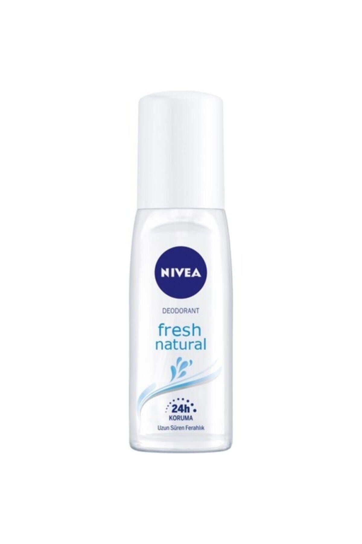 NIVEA Fresh Natural Pump Sprey Deodorant 75  ml  Kadın
