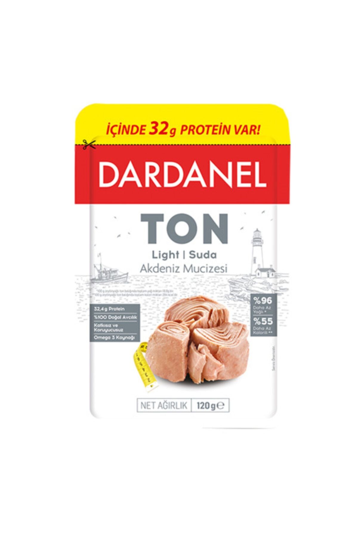 Dardanel Light Poşet Ton Balığı 120g