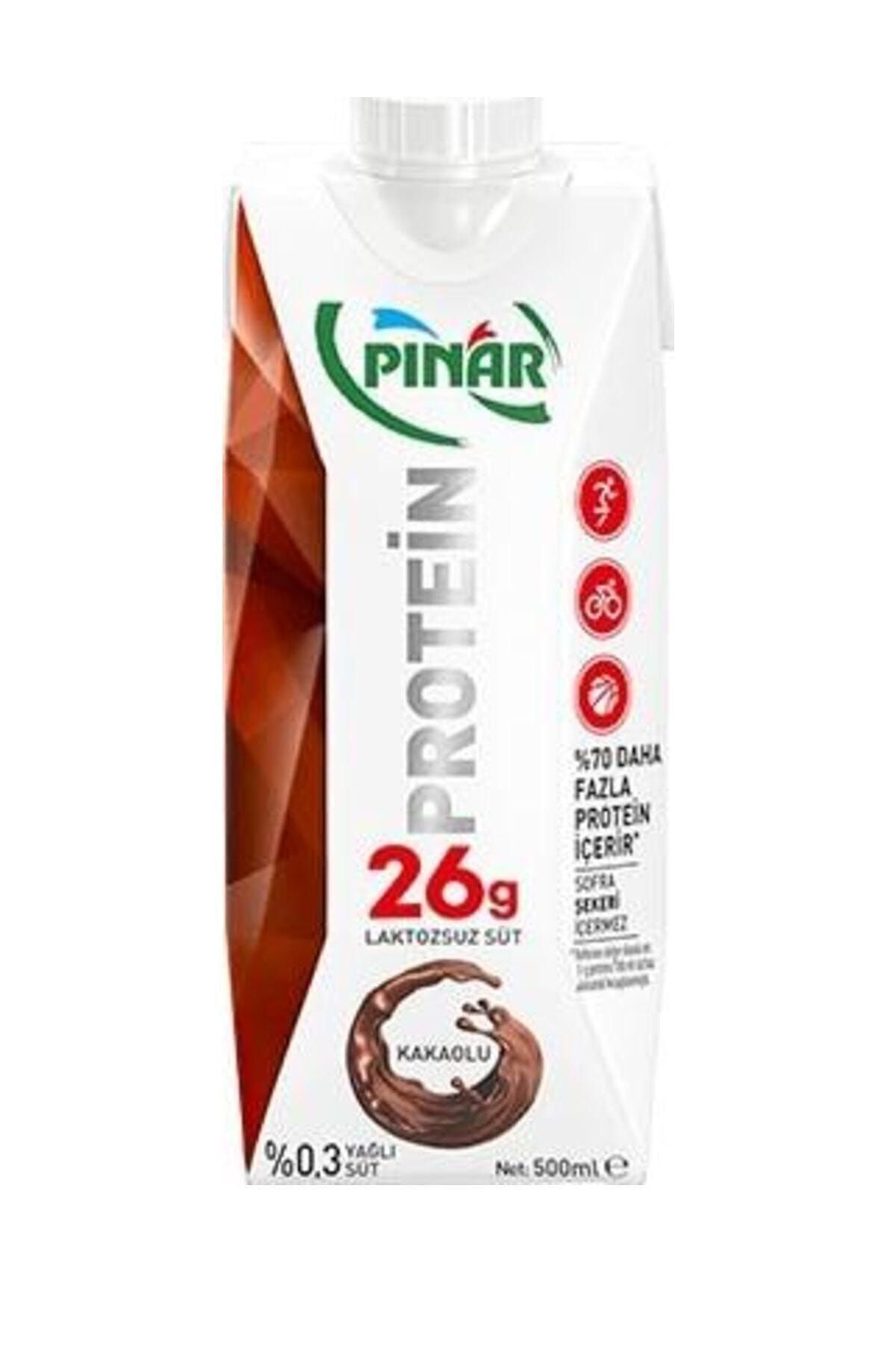 Pınar Kakaolu Protein Süt 12*500 Ml