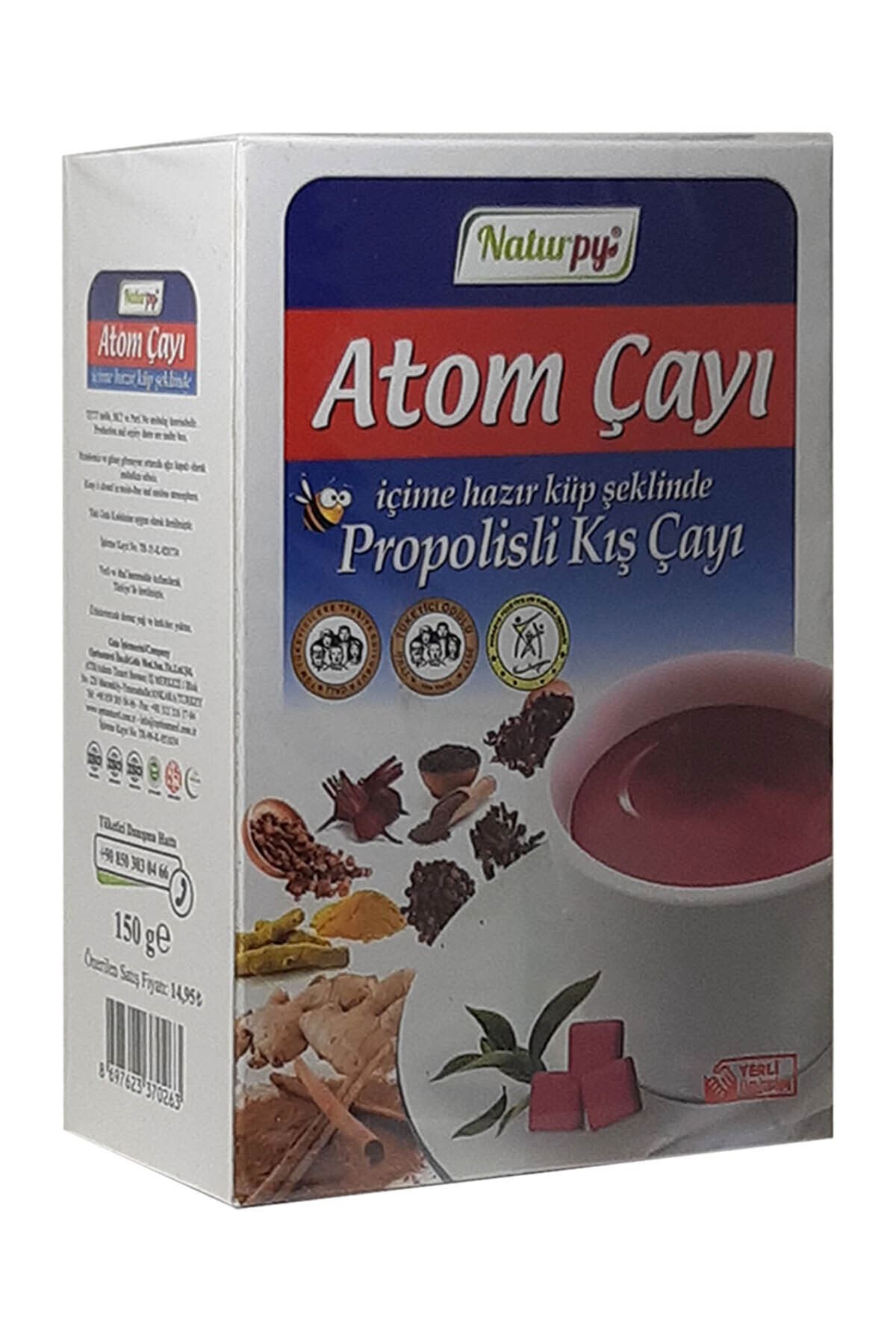 Naturpy Propolisli Doğal Lezzet Atom Çayı 150 gr
