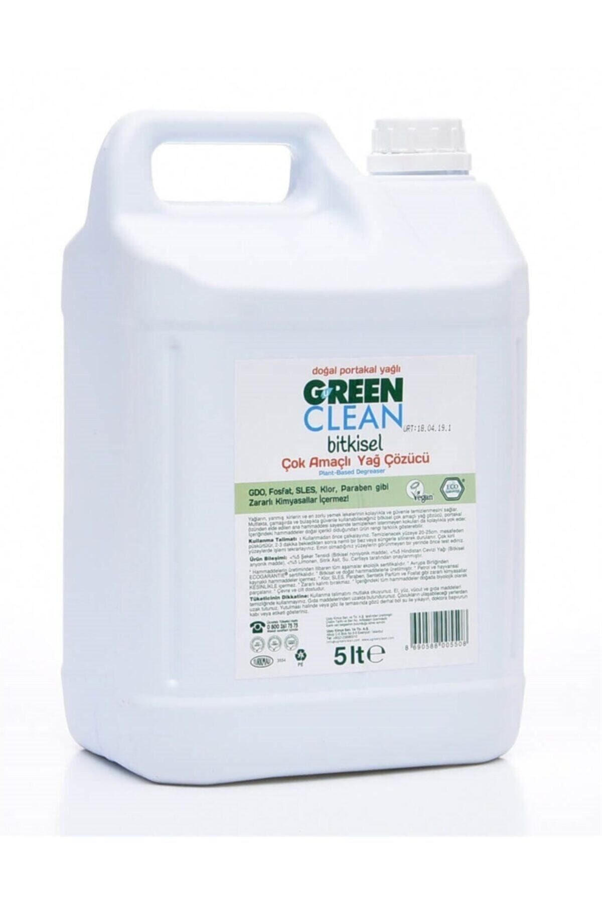 Green Clean Organik Yağ Çözücü 5000 ml