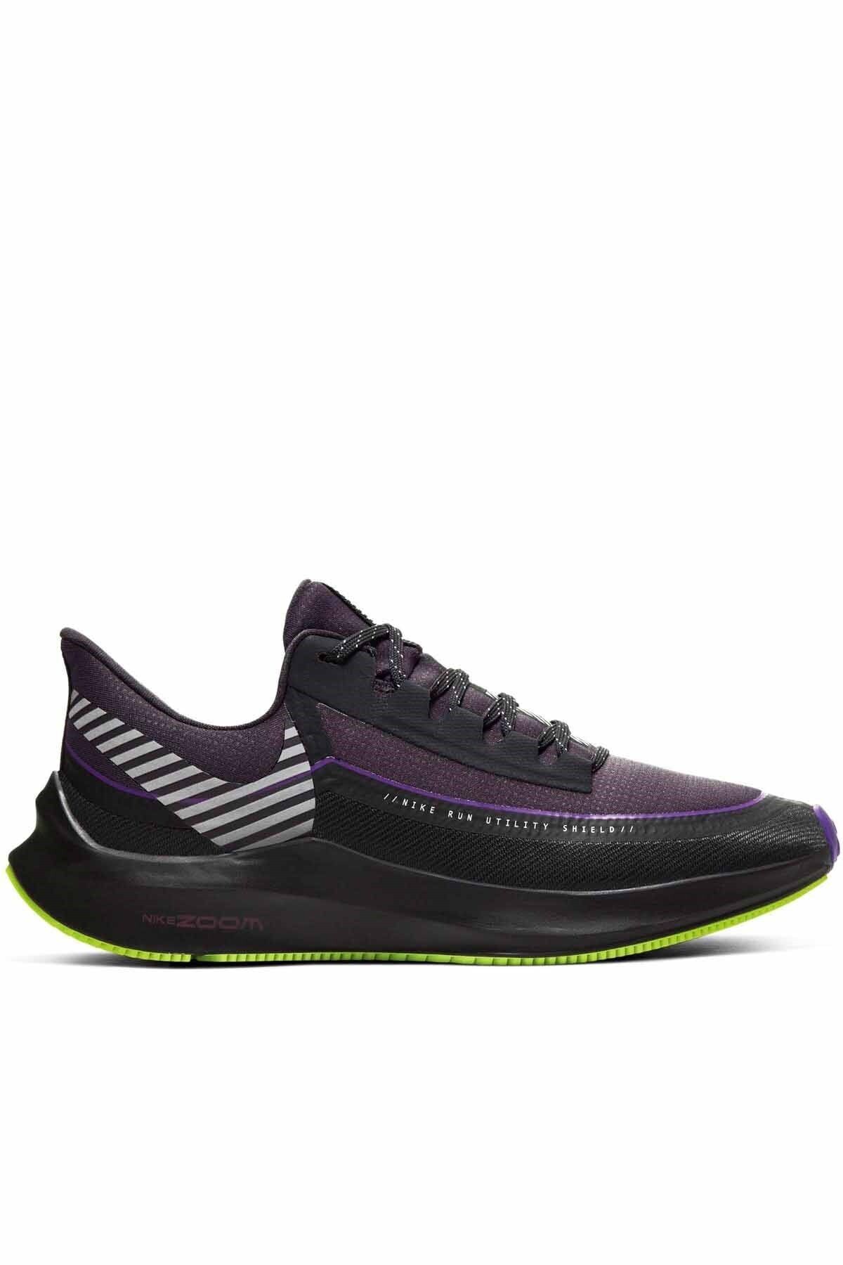 Nike Kadın Mor Yürüyüş Koşu Ayakkabısı  Bq3191-002 Wmns Zoom Wınflo 6 Shıeld