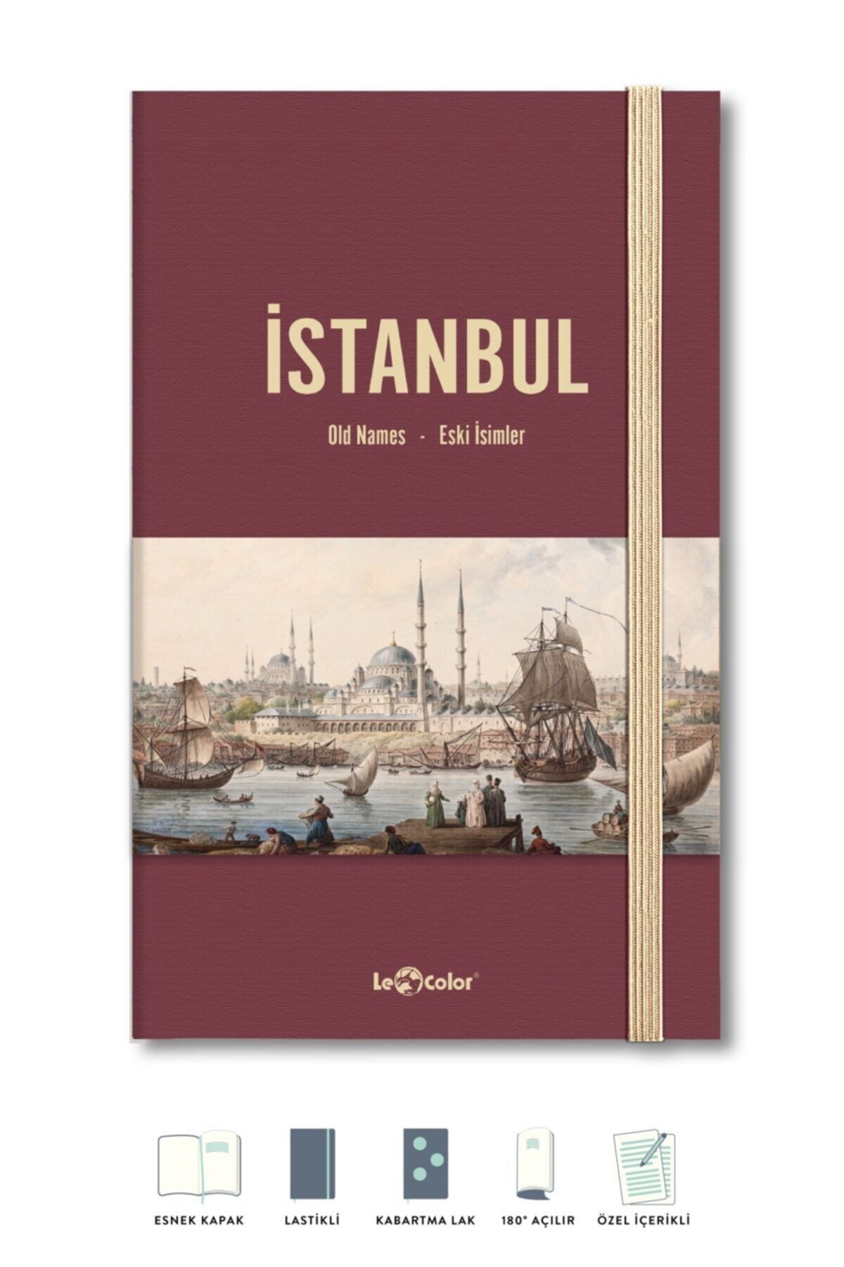 Le Color Esnek Kapak Defter 144sy Istanbul Eski Isimleri