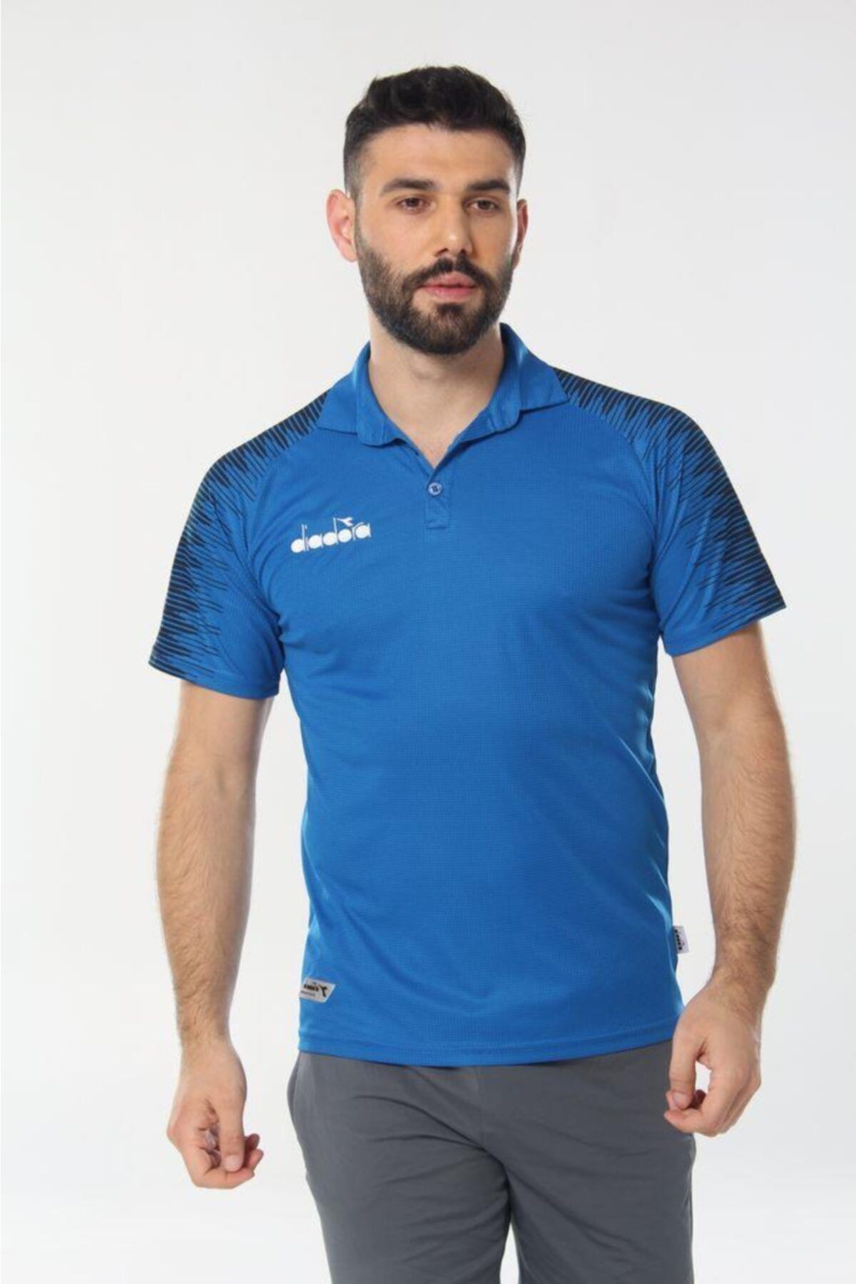 Diadora Unisex Mavi Ritim Kamp Polo T-shirt