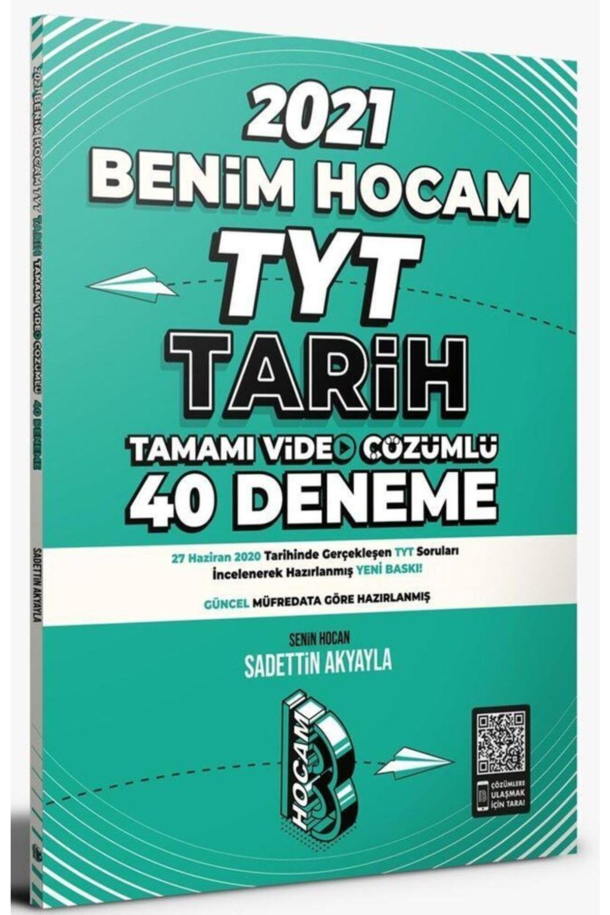 Benim Hocam Yayınları Benim Hocam 2021 Tyt Tarih Tamamı Video Çözümlü 40 Deneme Sınavı
