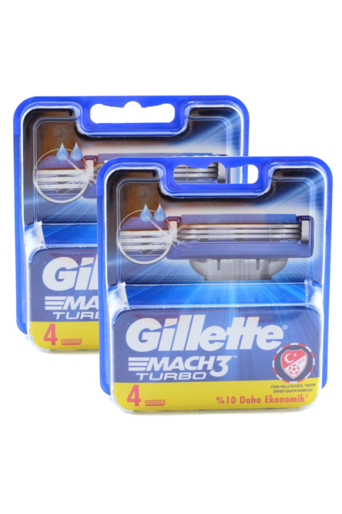 Gillette Tıraş Bıçağı Mach-3 Turbo 8 Li