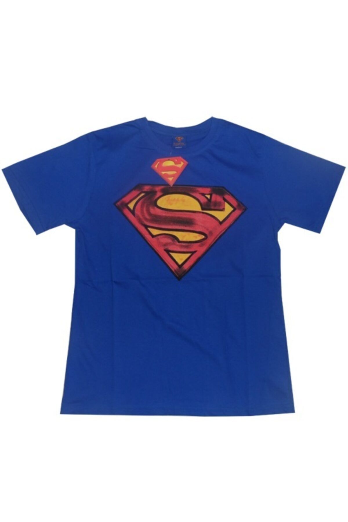 Superman Unisex Mavi Orijinal Lisanslı Tshirt