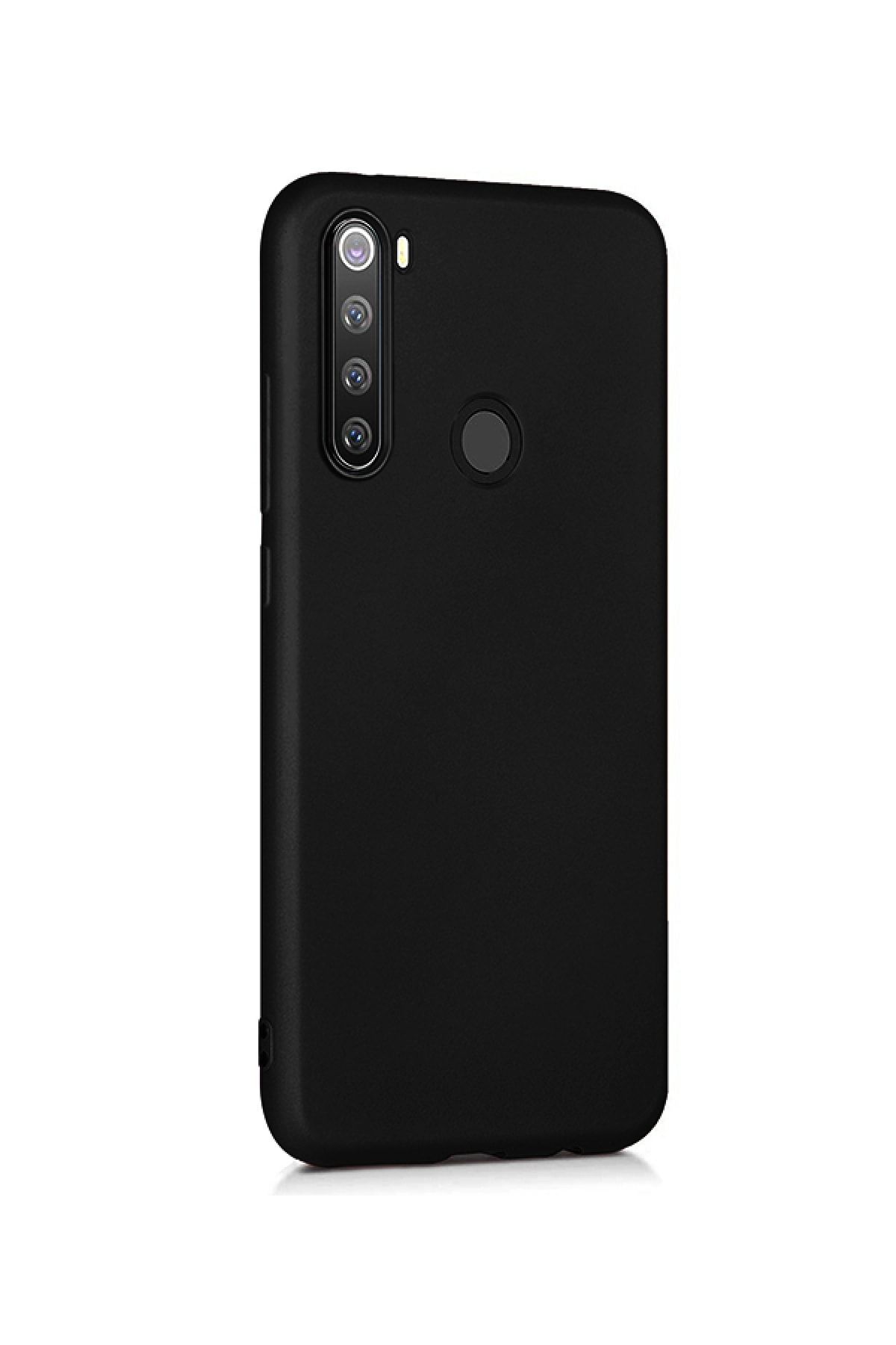 Molly Xiaomi Redmi Note 8 Uyumlu Siyah Mat Silikon Kılıf