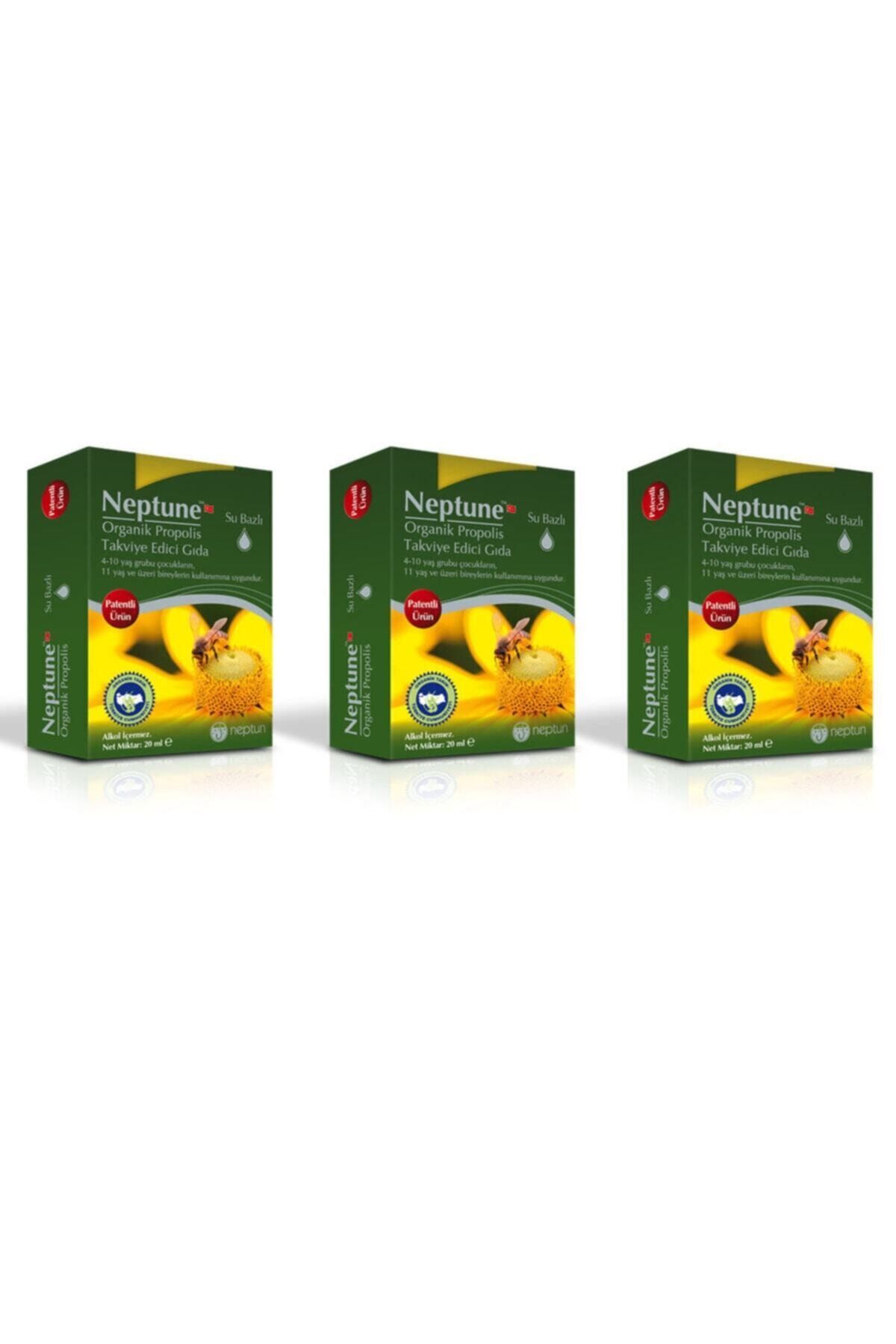 Neptün Neptune Organik Propolis 20 ml 3 Al 2 Öde