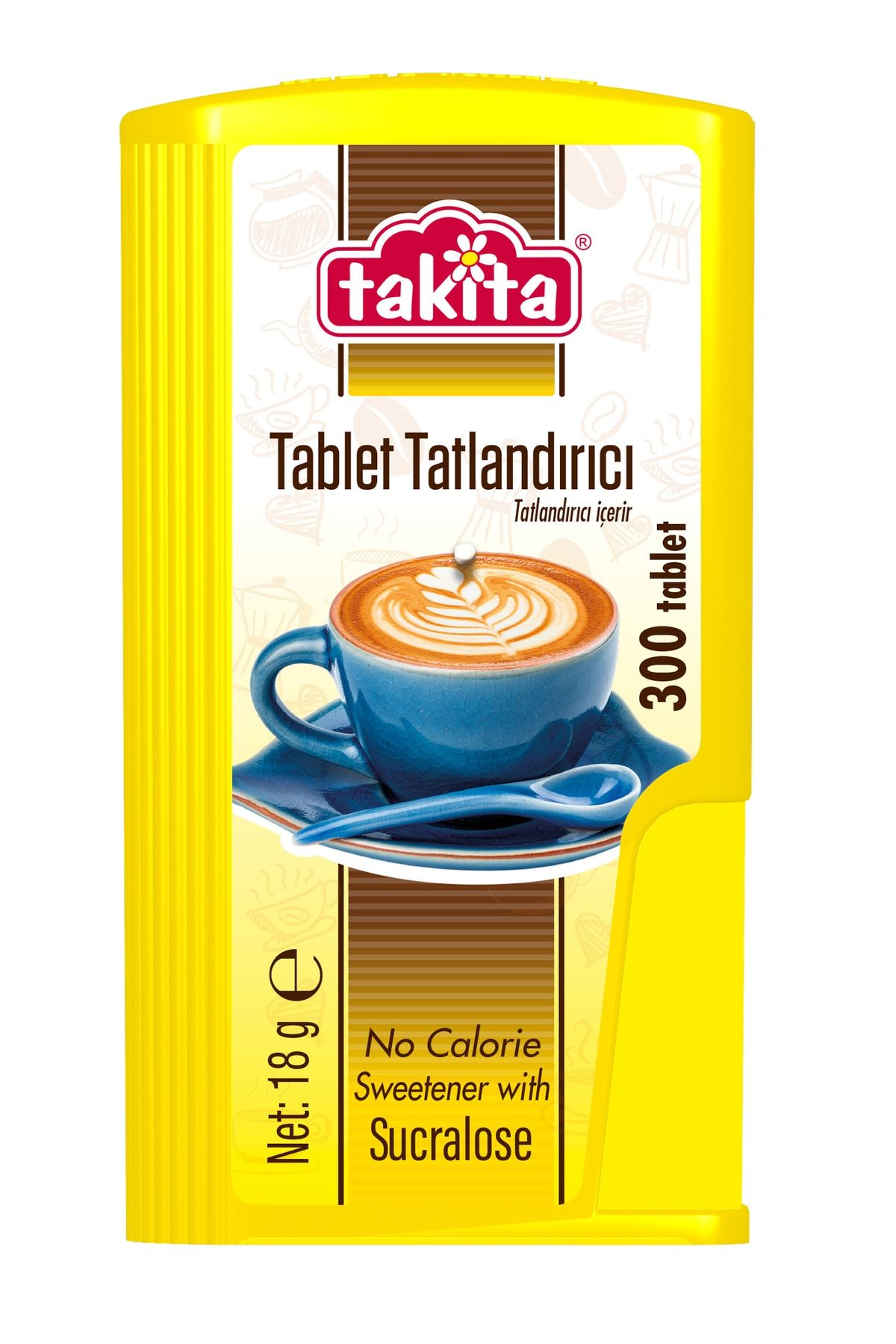 Takita Sukralozlu Tablet Tatlandırıcı 300 Tablet