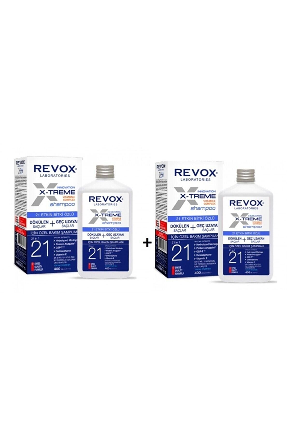 Revox X-treme Dökülen Geç Uzayan Saçlar Için Şampuan 2 Adet