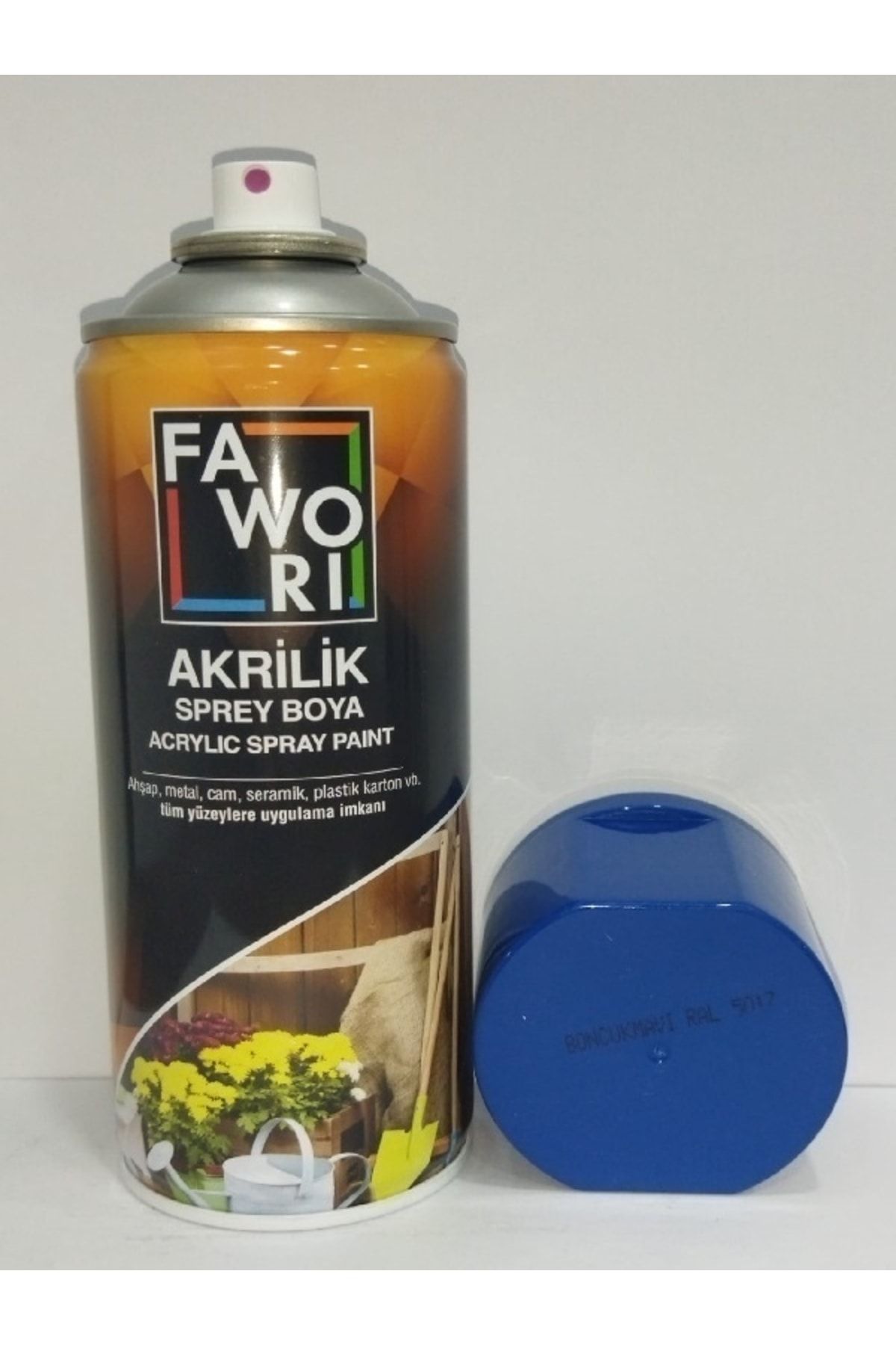 Fawori Akrilik Sprey 400ml Boncuk Mavi