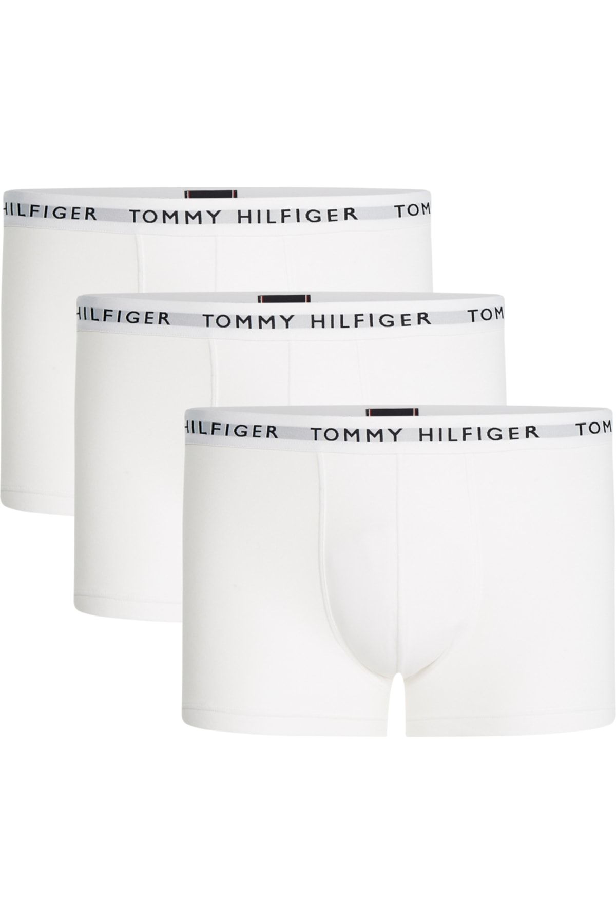 Tommy Hilfiger 3p Trunk Beyaz 3'lü Boxer