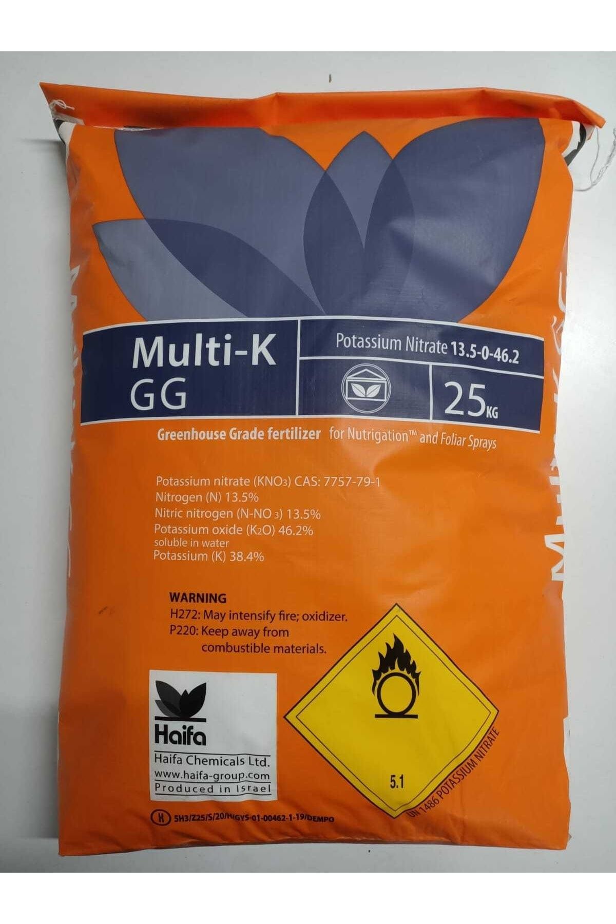 Haifa Multi-k™ Potasyum Nitrat Meyve Miktarı Ve Kalite Arttırıcı Gübre