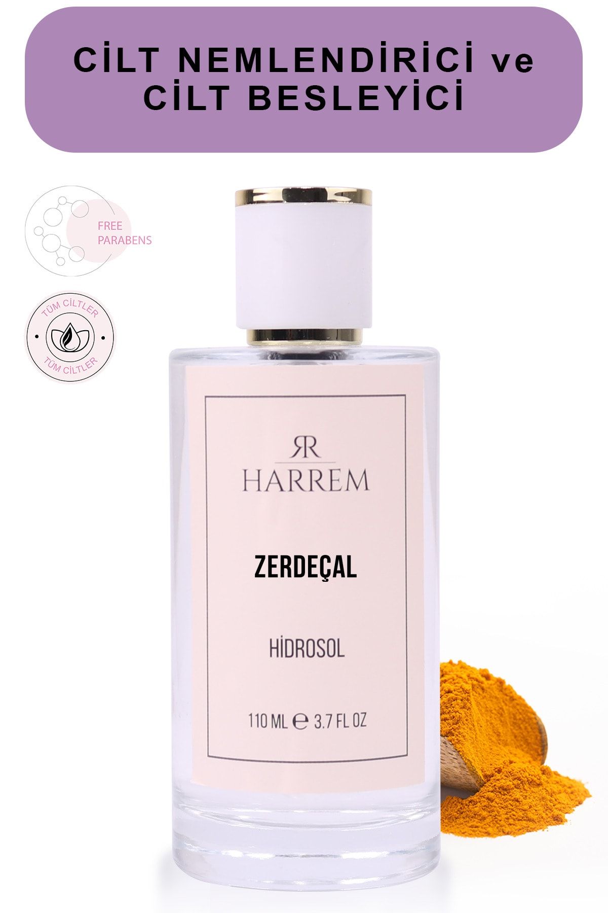 Zerdeçal Suyu Cilt Nemlendirici ve Cilt Besleyici Tonik 110 ml_0