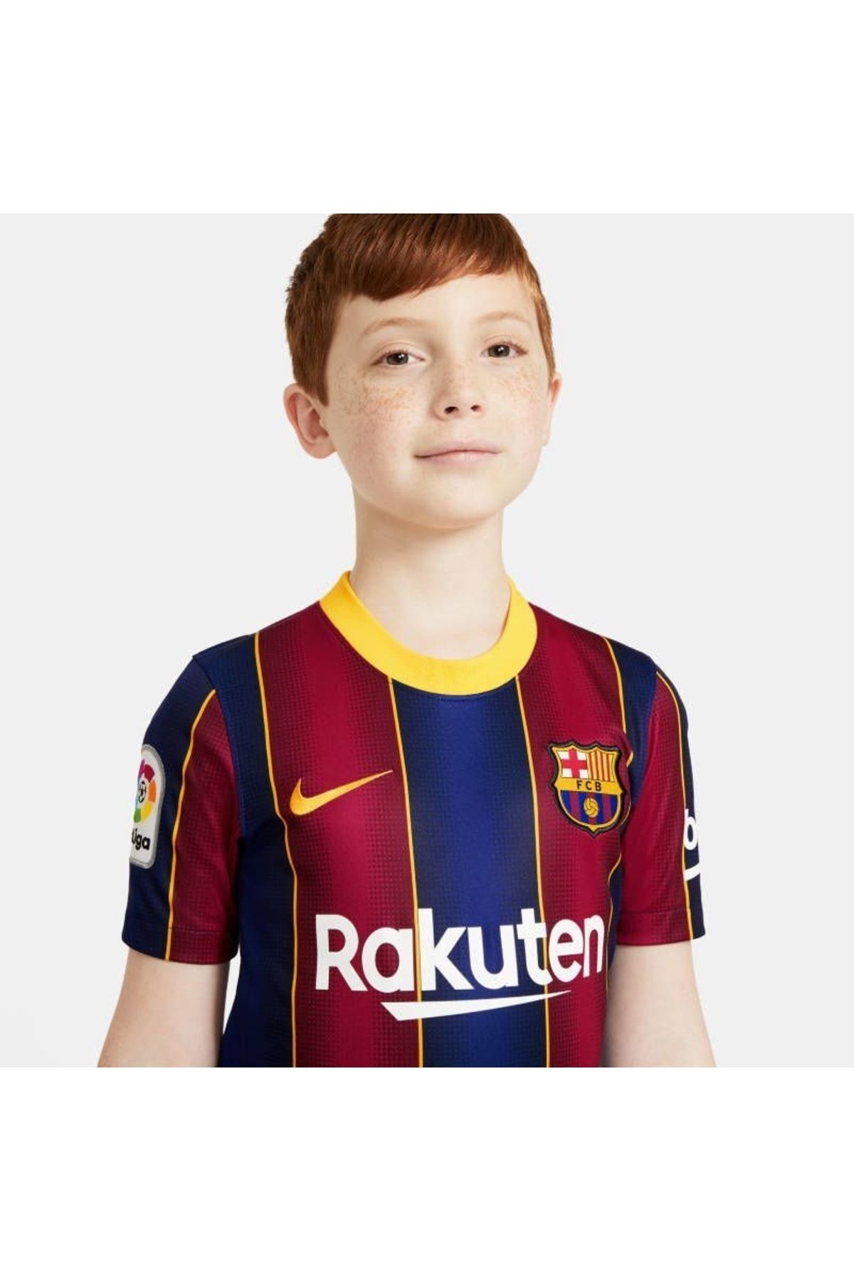 Nike Fc Barcelona 2020/21 Stadium Home Big Kids' Soccer Jersey Cd4500-456-456