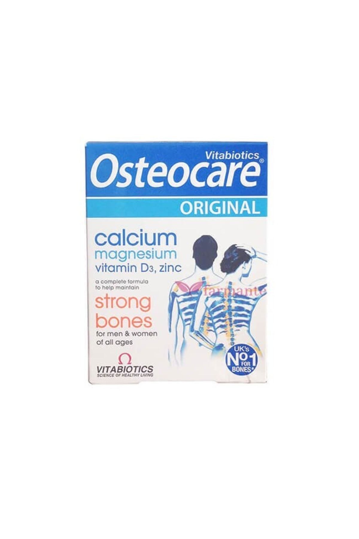 Osteocare Kalsiyum Magnezyum Vitamin 90 Tablet