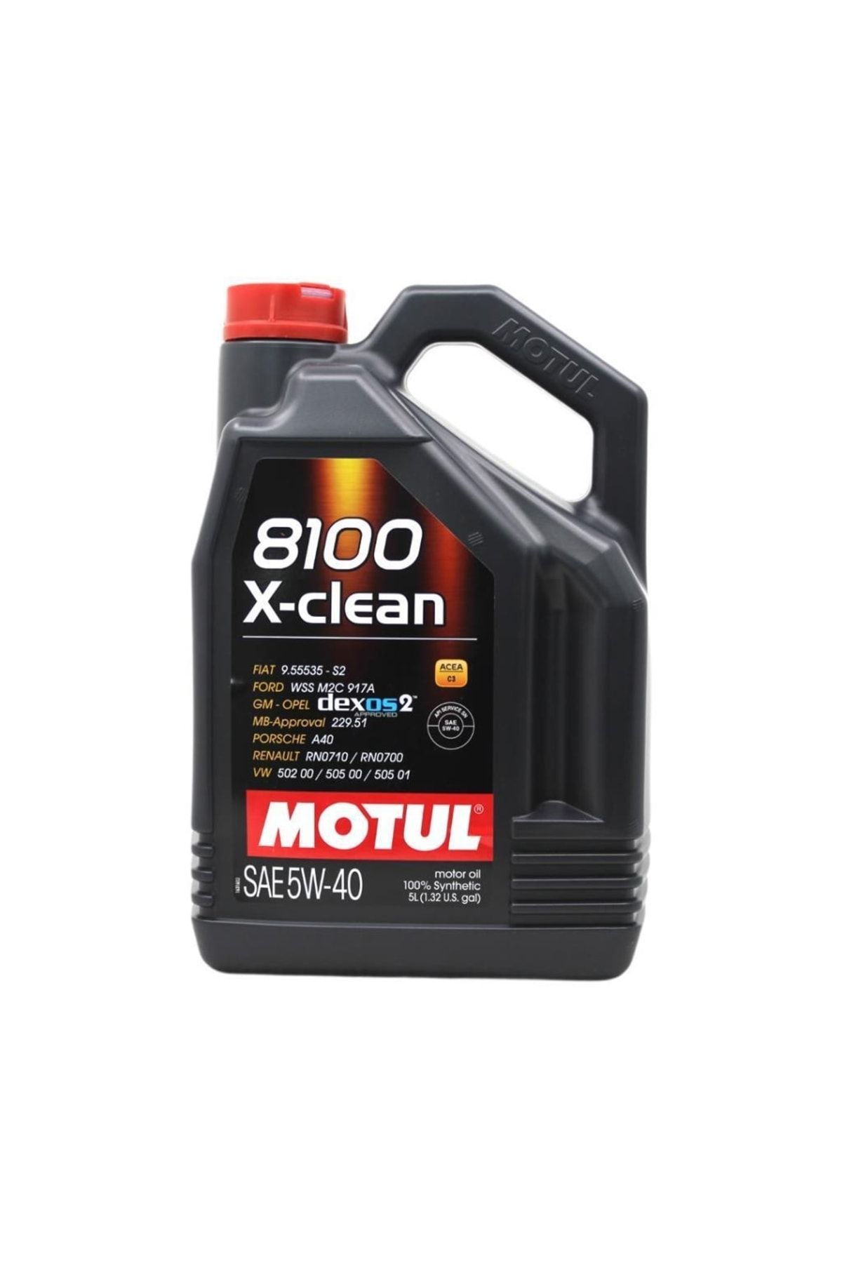 Motul 8100 X-clean 5w40 5 Litre