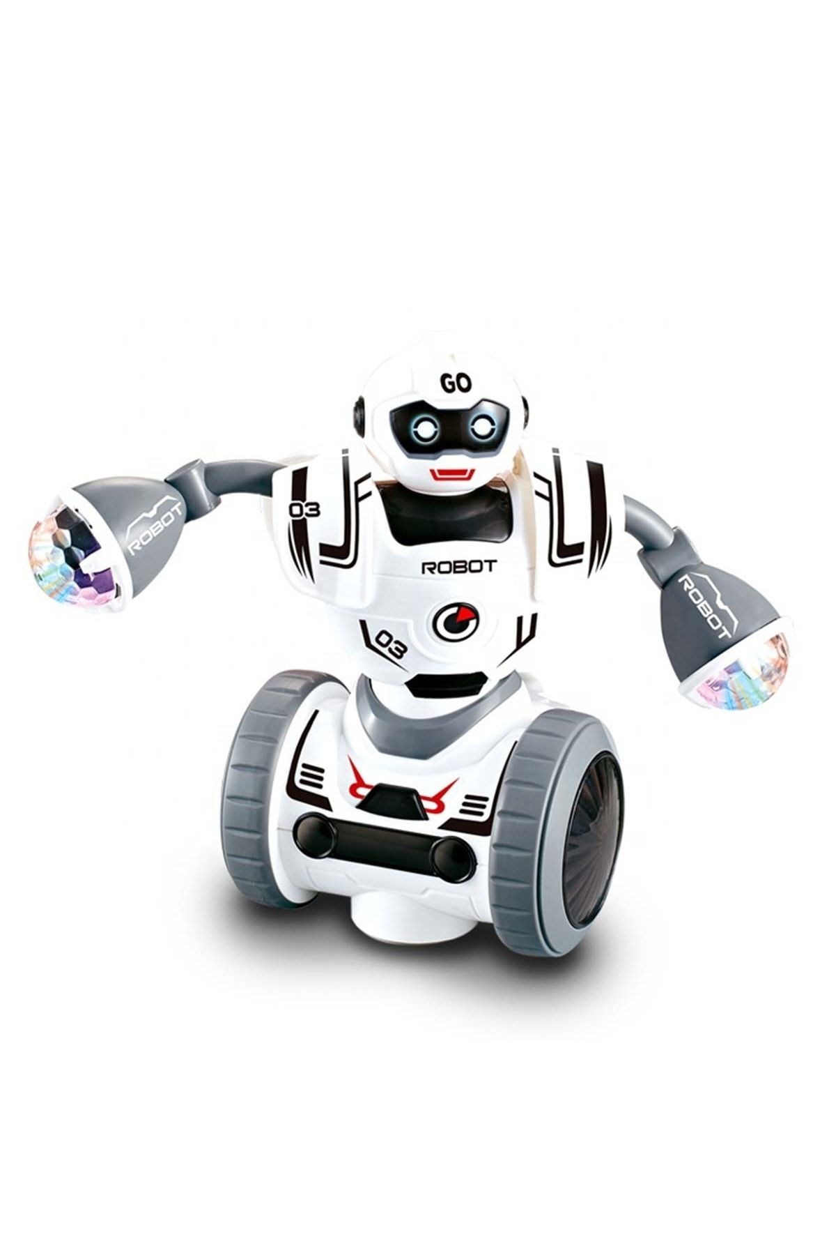 Sunman Can Ithalat Marka Cool Disko Işıklı Dansçı Robot Spor Oyuncakları