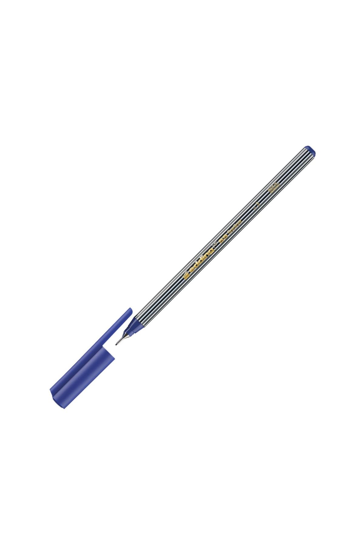 Edding 55 Fineliner Fiber Uçlu Kalem 0,3mm Mavi