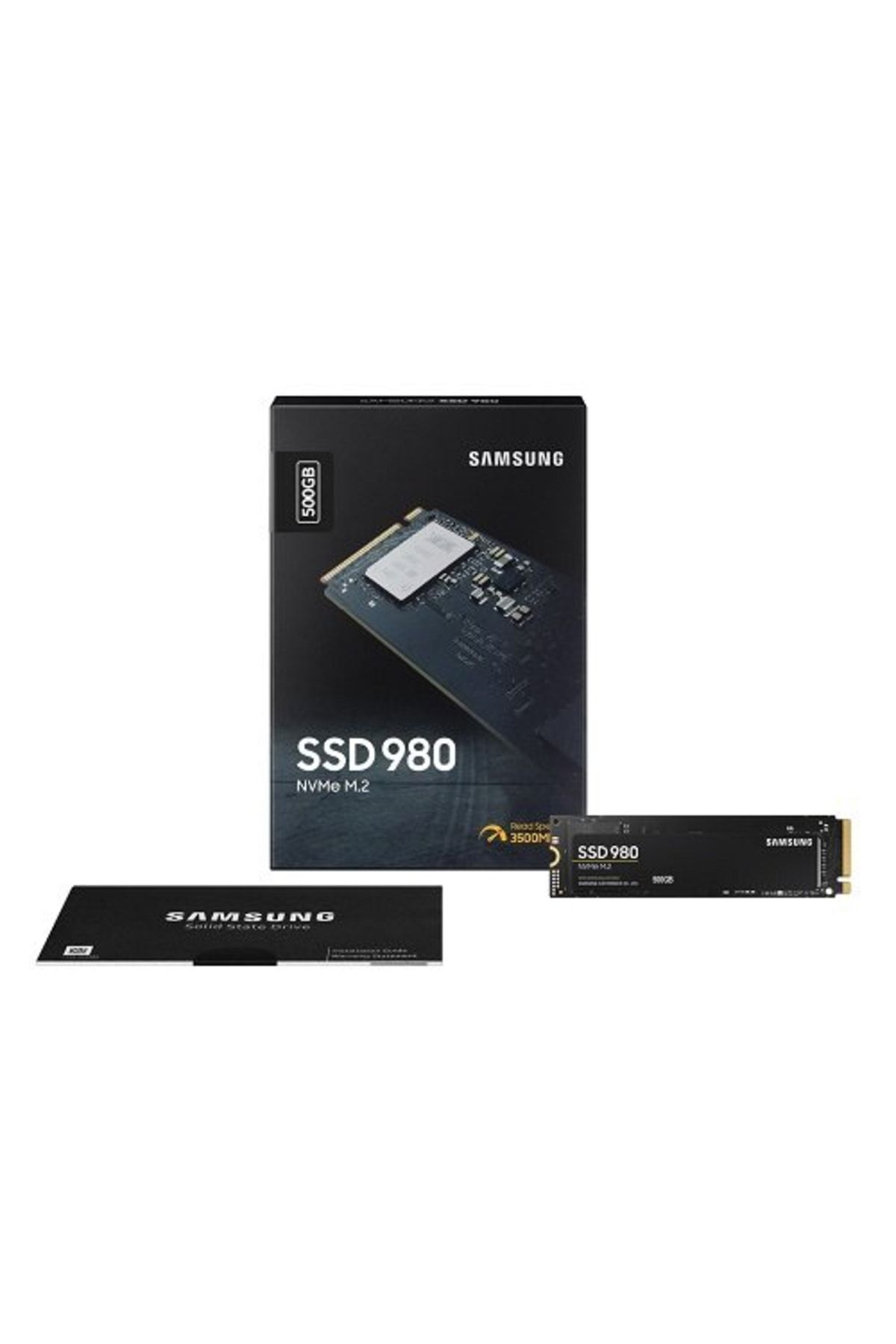 Samsung 980 M.2 500gb Ssd Pcıe Nvme M.2 3100/2600 Mz-v8v500bw Pcıe 4