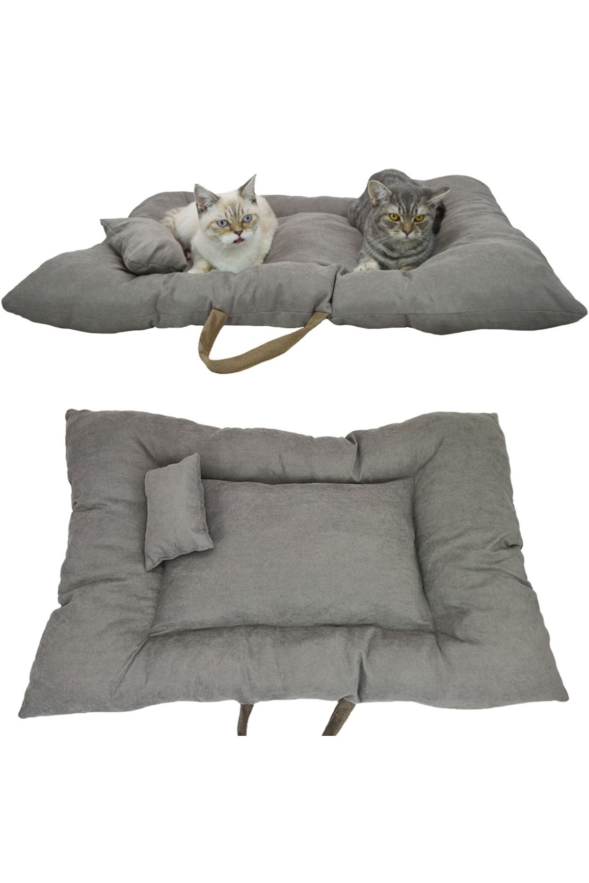 Patiderm Lux Minder Kedi Ve Köpek Yatağı Yastık Hediyeli Karışık Renk