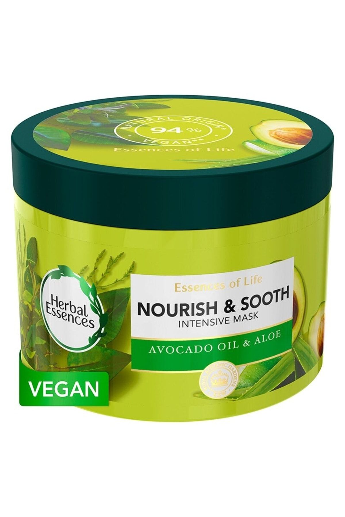 Herbal Essences Aloe & Avokado Yağı Saç Ve Saç Derisi Maskesi 450 Ml