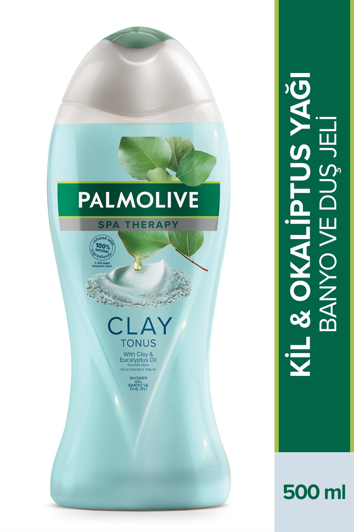 Palmolive Spa Therapy Clay Tonus Kil Ve Okaliptus Yağı Banyo Ve Duş Jeli 500 ml